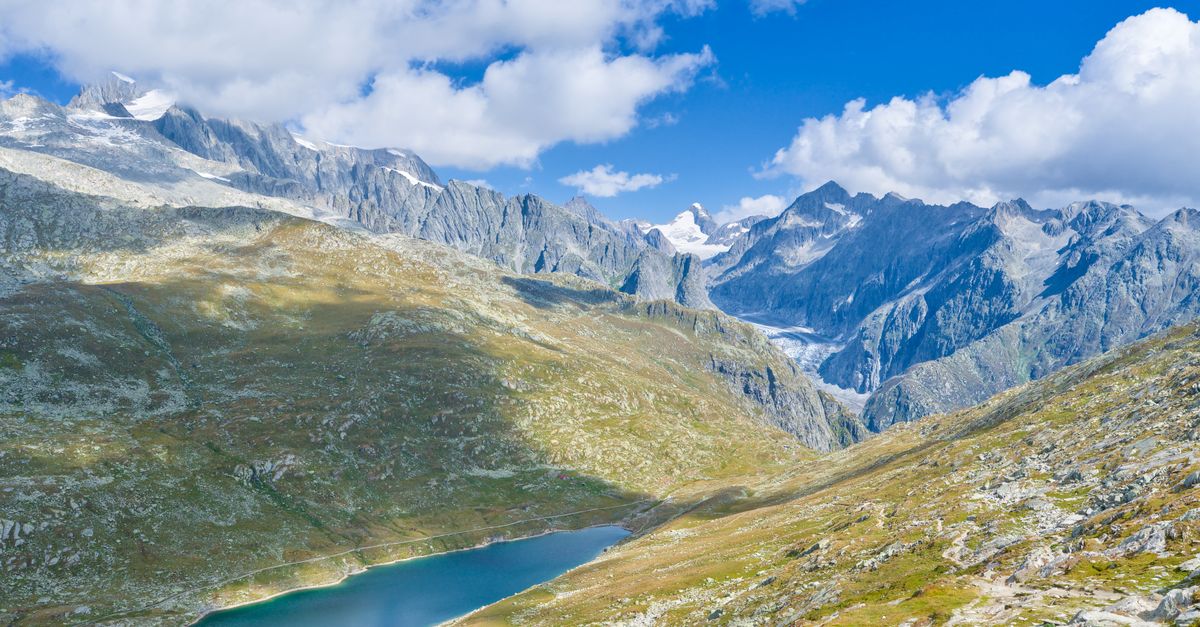 Switzerland alps and lake