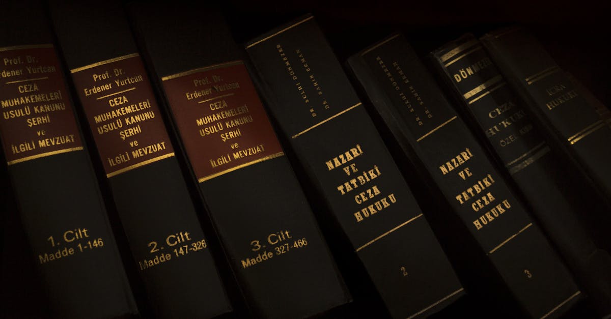 Old law book library