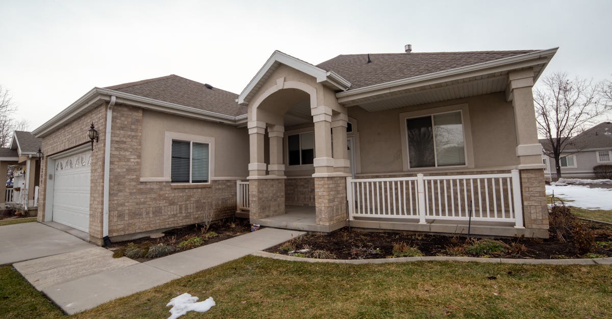 Modern family home exterior