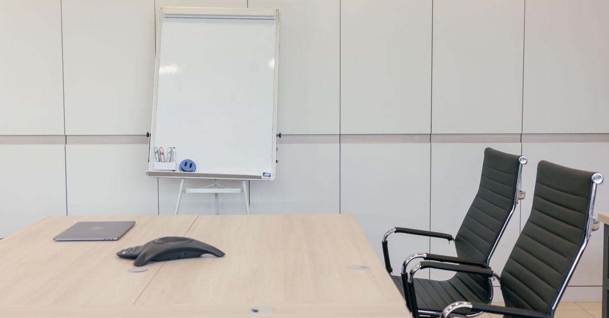 Boardroom meeting table