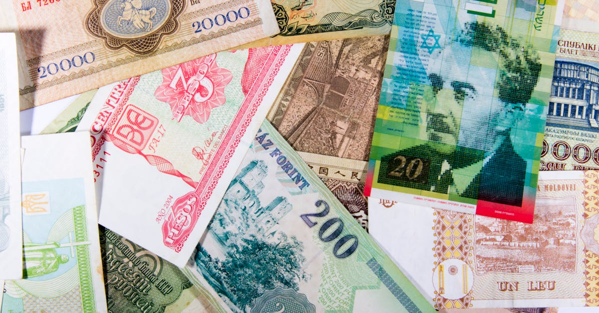 Swiss franc banknotes