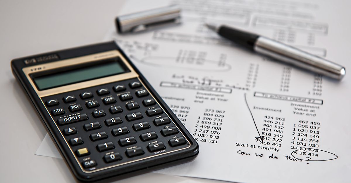 Calculator and financial planning
