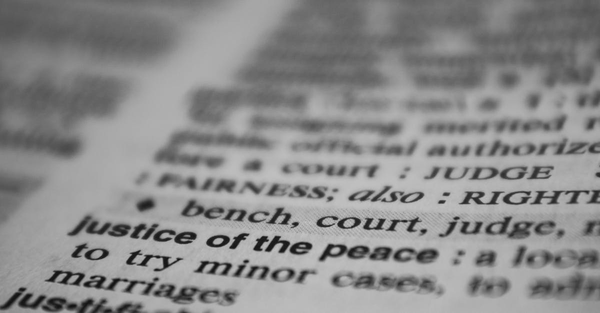 Legal statute book pages