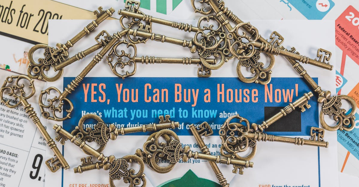 Real estate house keys