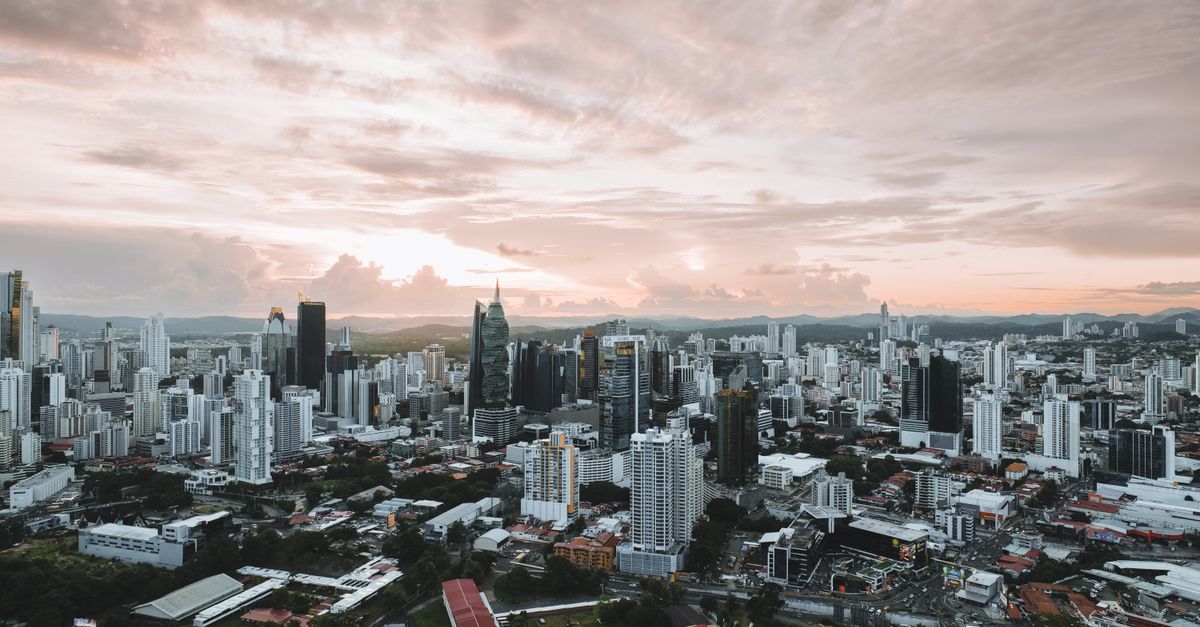 Panama city skyline