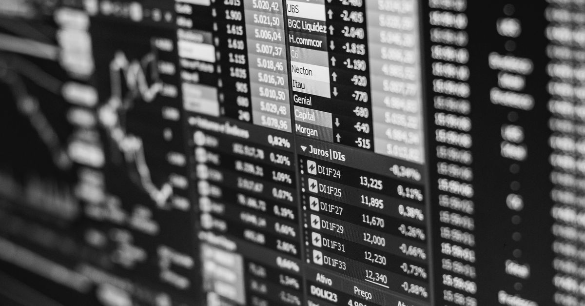Investment portfolio screen